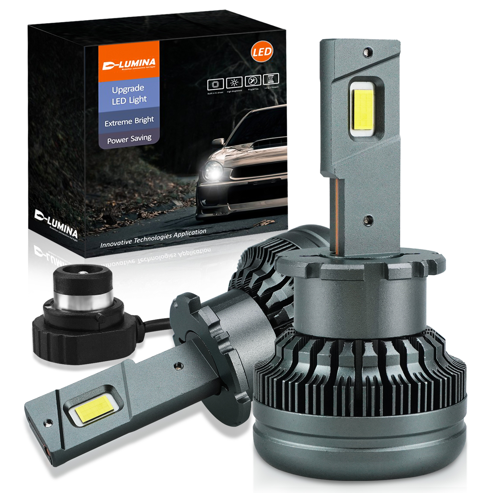 PL-S28- Ultra Mini D2S/D4S LED Headlight