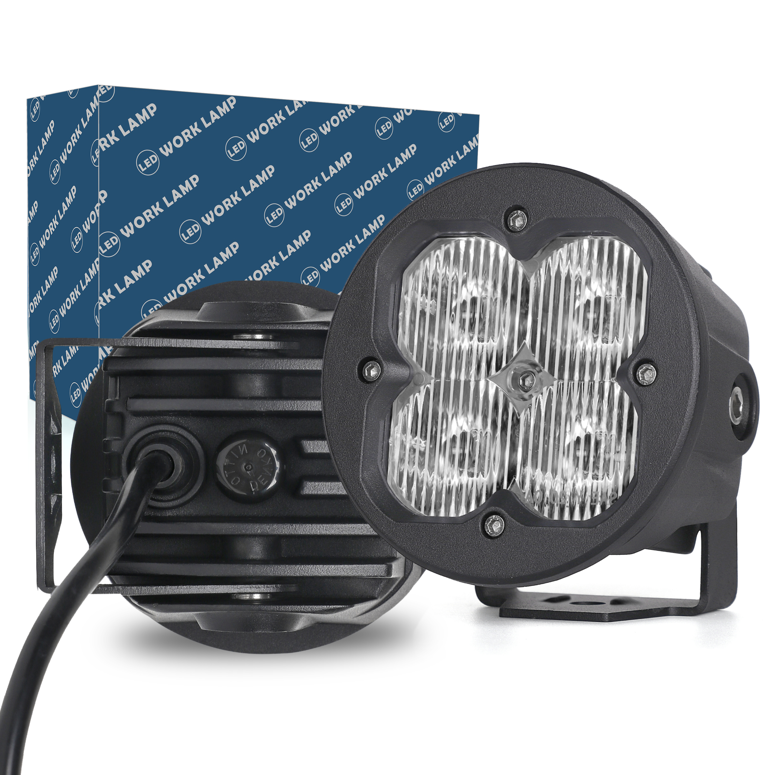 Premium 5G  3″  20W  Round Pod Cube Lights Driving beam
