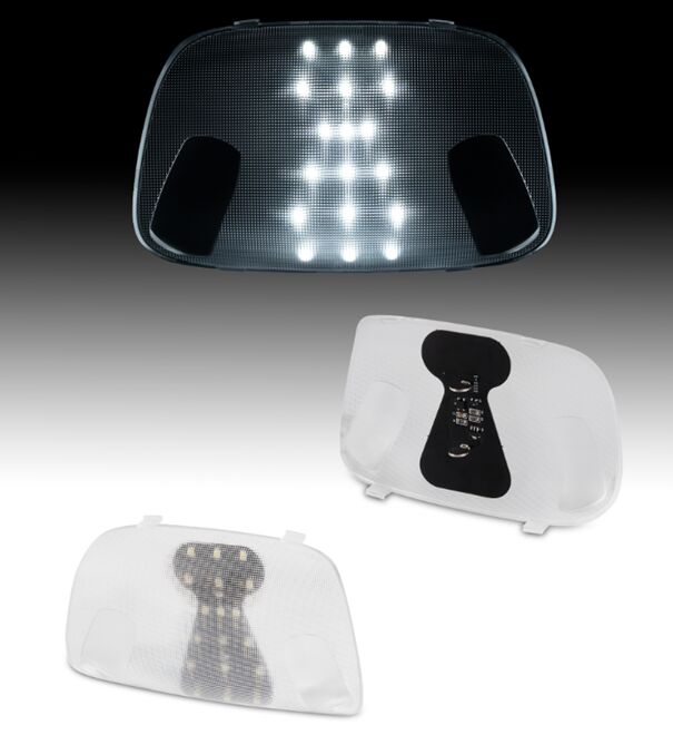 99-02 Ford F250 F350 Overhead Roof Dome Light Map Lamp
1set=1pcs