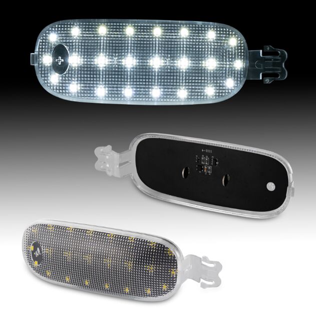 Chrysler Dodge Ram Jeep LED Dome Lamp Courtesy Light with Lens
1set=1pcs