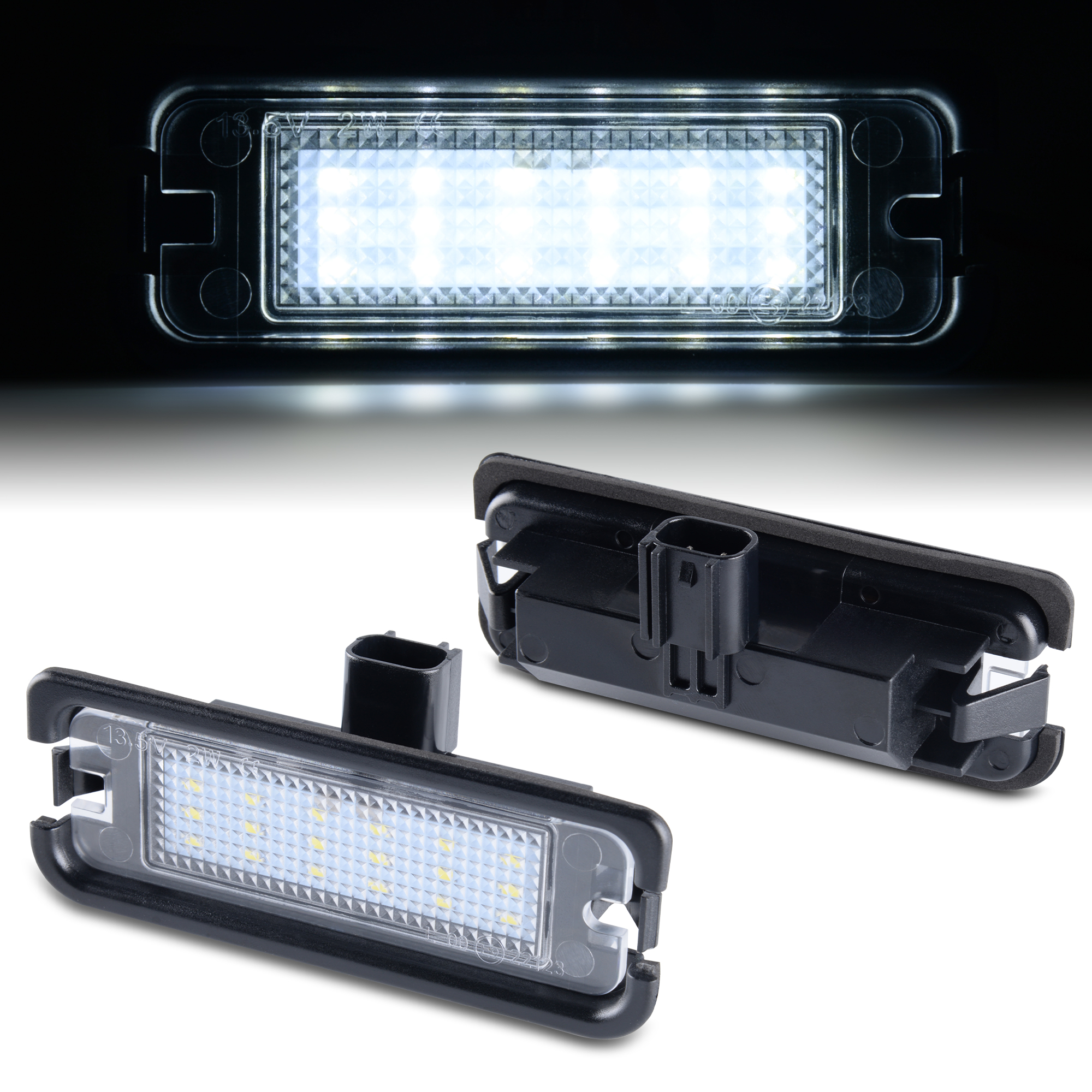 Ford Mustang 2015 LED License Plate Light 