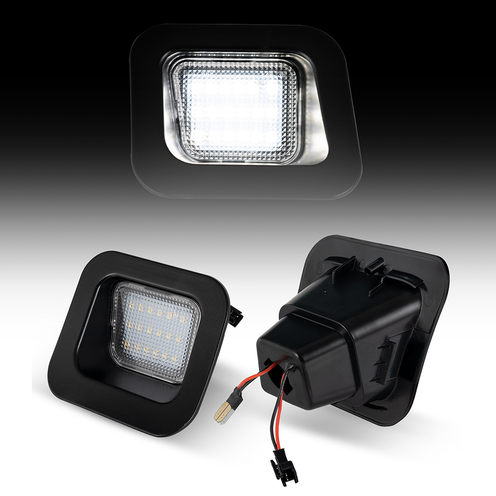 Dodge Ram 1500  2009 LED License Plate Light
(Clear lens) ( Smoked lens )