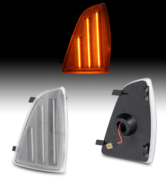 Chevrolet S10 Corner/Park Light Side Marker
(Clear Len)
(Smoked Len)
(amber Len)