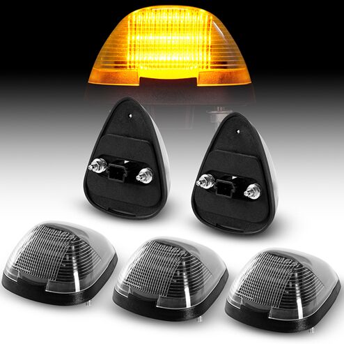 Ford F250 1999-2016 LED Cab Roof Light
(Clear Len)(Smoked Len)(amber  Len)
1set=5pcs 