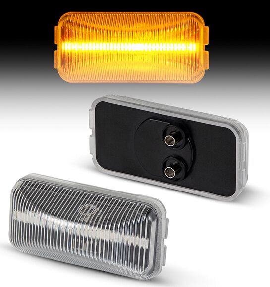 Ford F-150 Bumper LED side marker
(Clear Len)(Smoked Len)(amber Len)