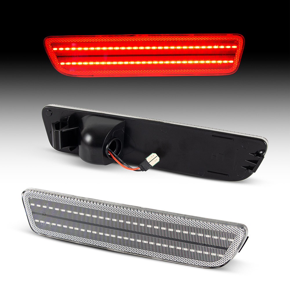 Ford Mustang 2005 LED Rear  Bumper Side  Marker
(Clear Len)(Smoked Len)(Red Len)
