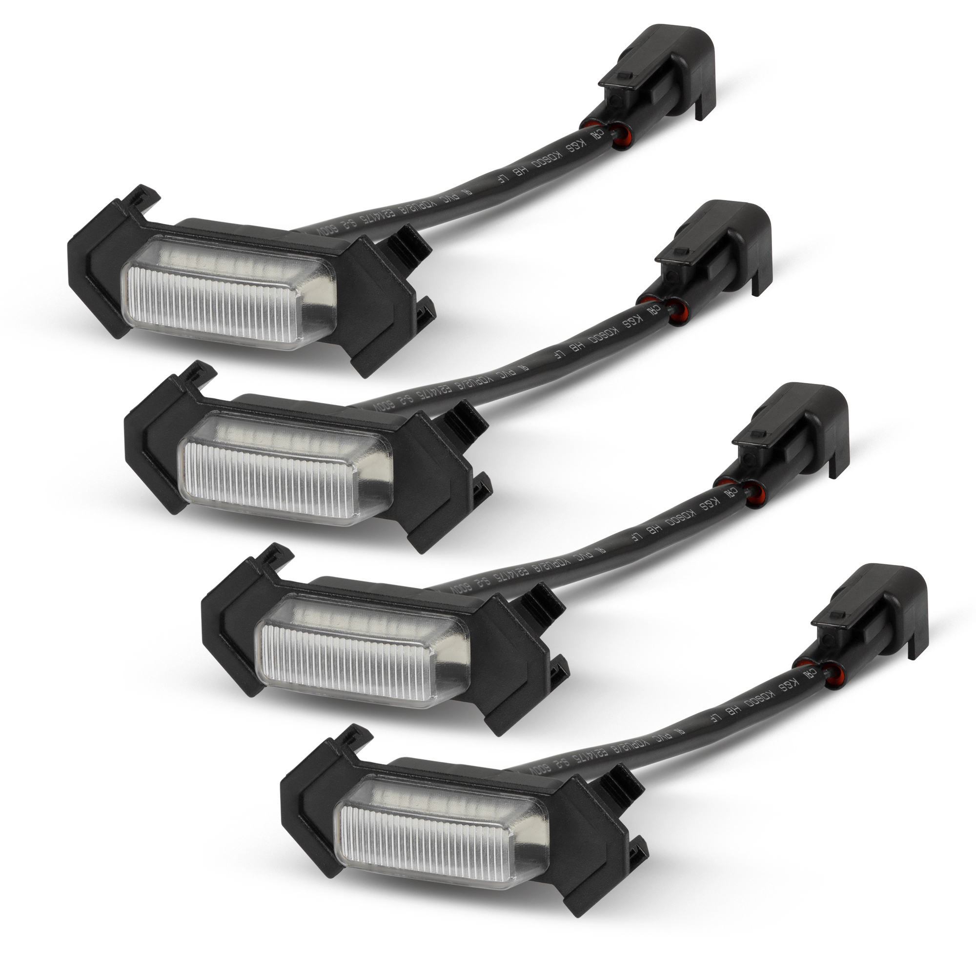 Toyota Tacoma TRD Pro Raptor Style LED Grille Light Kit 
1set=4pcs 
(Clear Len)(Smoked Len)(Orange Len)