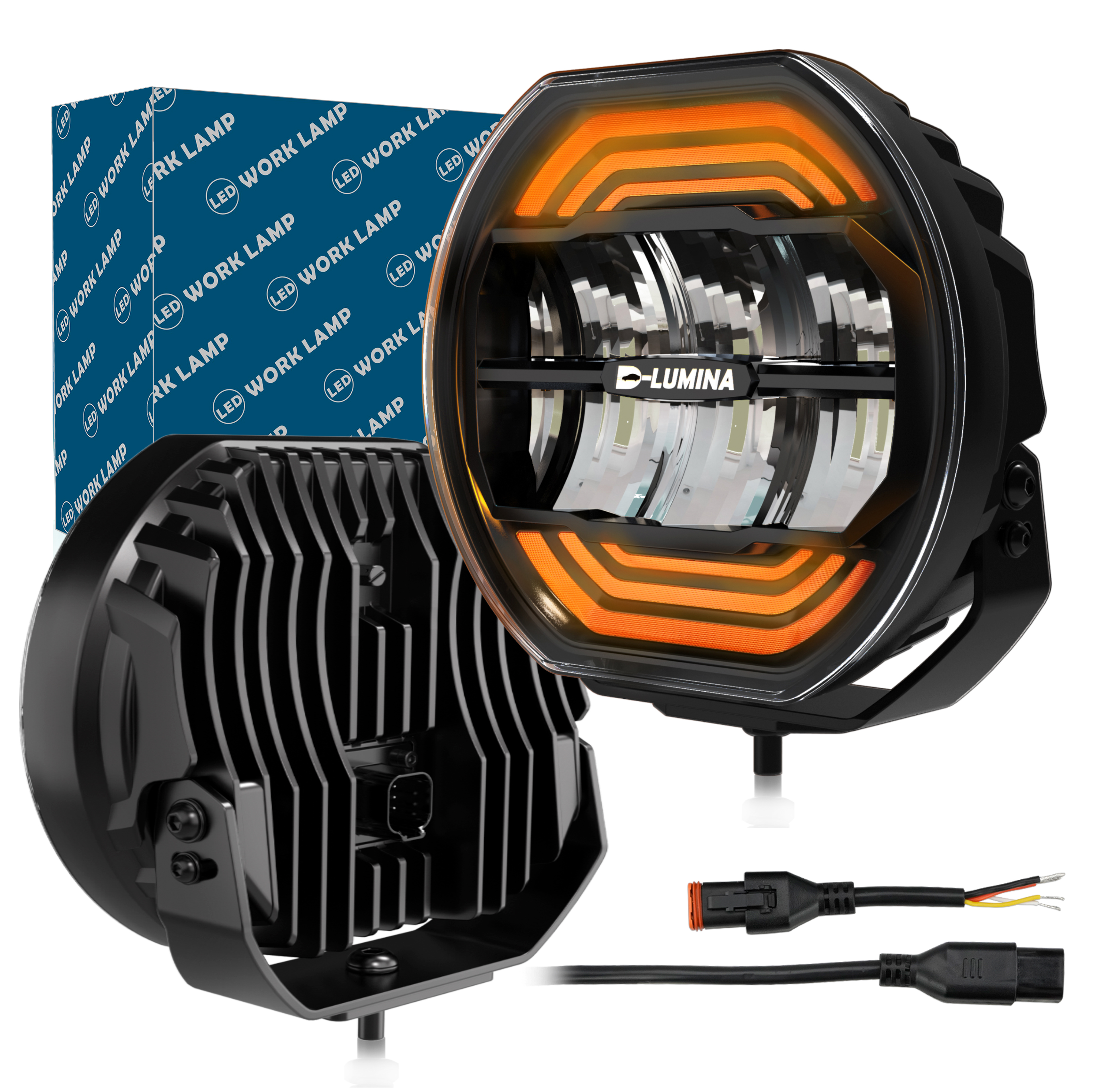 PL-B9 Premium 7″  80W  LED Work light