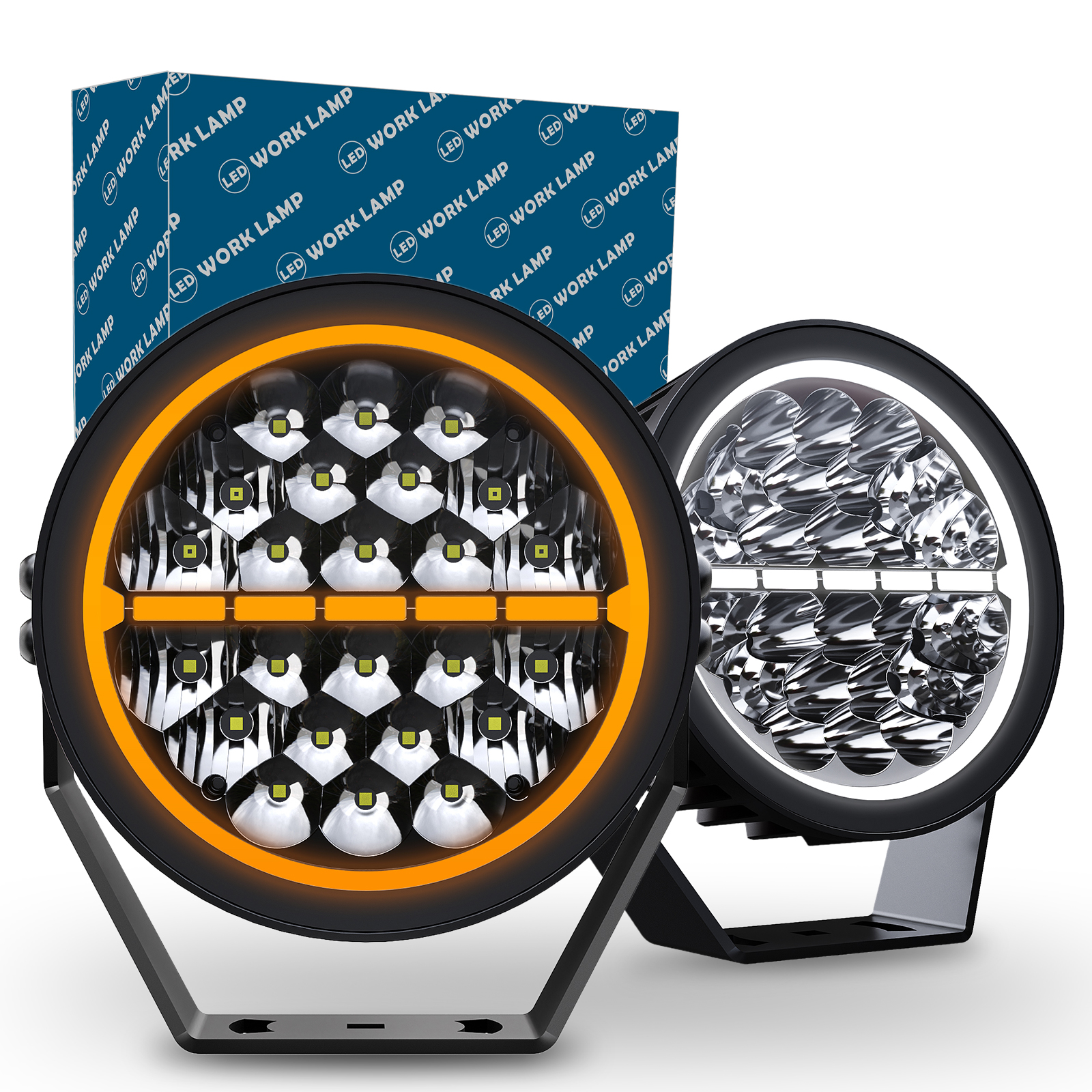 PL-B8 Extreme Pro DRL 7″ LED Driving Light