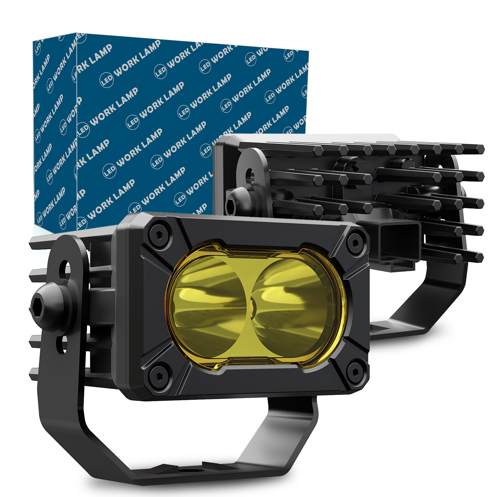 PL-S9 Super Sport                                 3.3″  LED POD Light
Yellow (Spot)