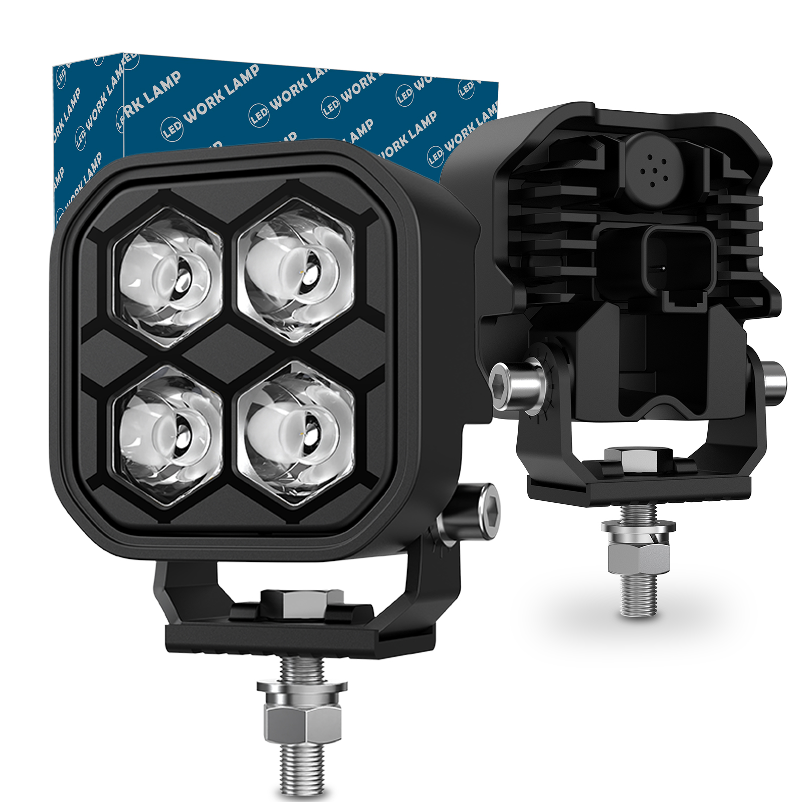 PL-17G H-Performance               2.6″   20W Square LED Work Light
(Spot)