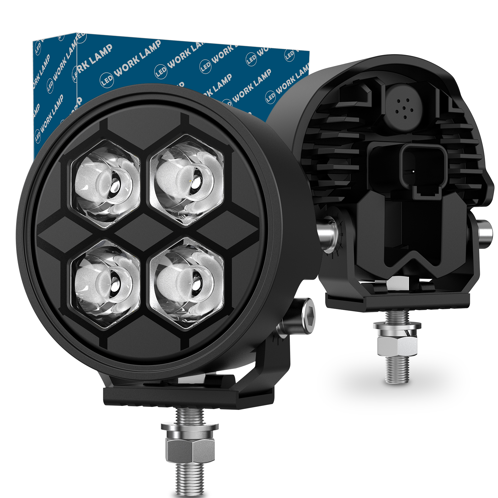 PL-17G H-Performance                     2.9″  20W Round LED Work Light   
(Spot)