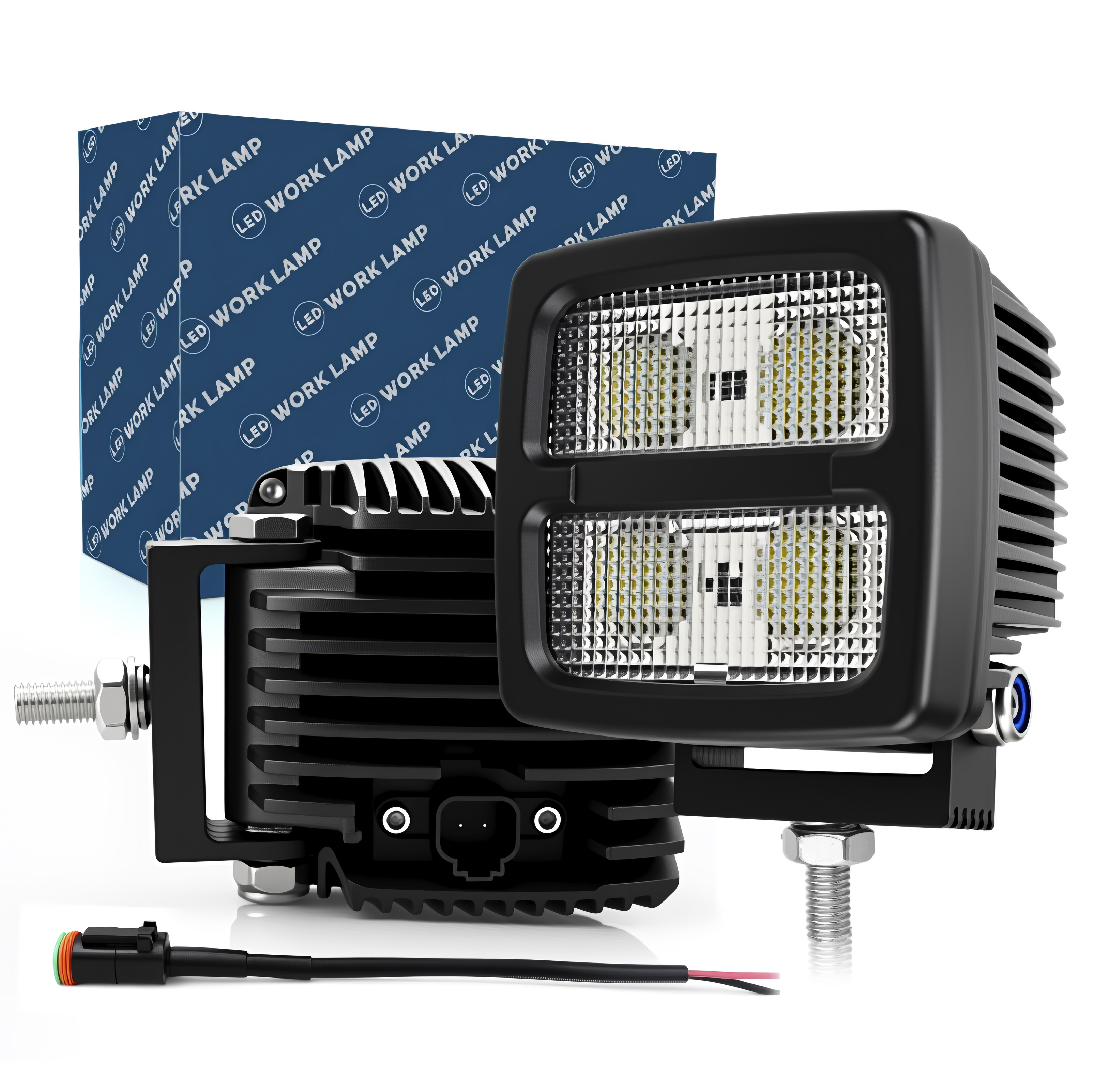 Premium 5″  Compact Square 80W   