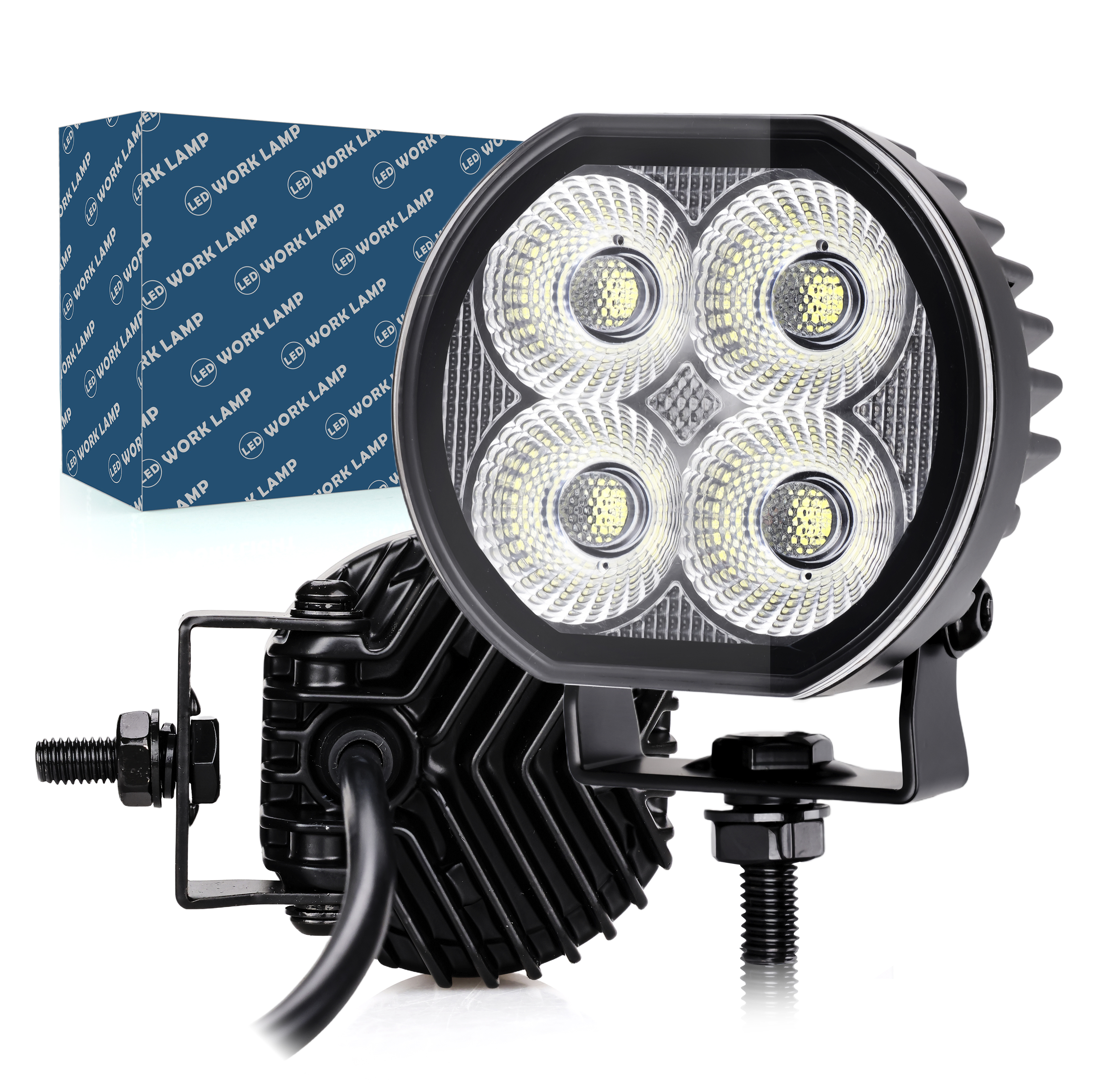 PL-S7  3″ Wide beam 24W LED Work light (Round)