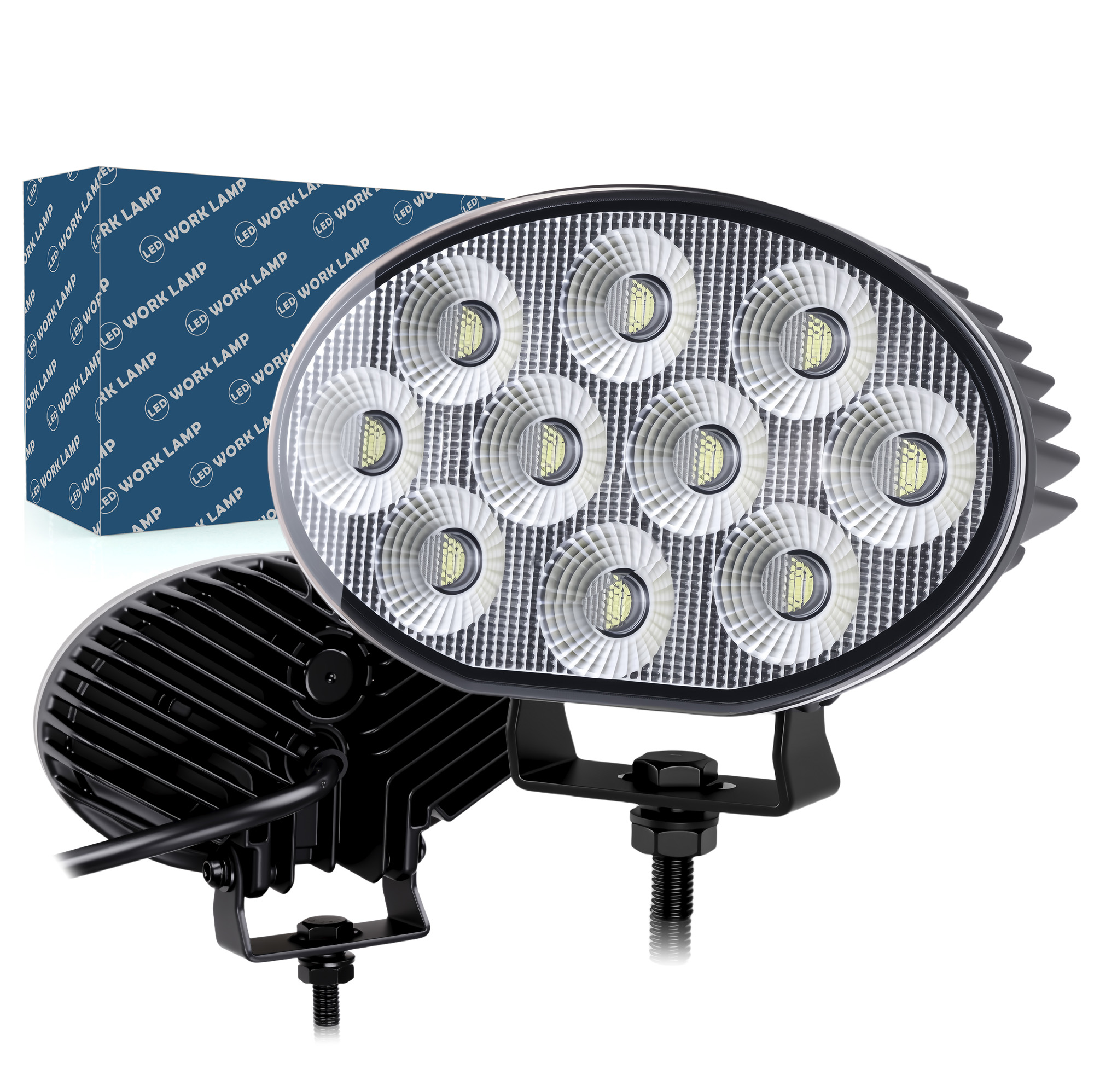 PL-S7 5.6″ Wide beam 60W LED Work light(Oval)
