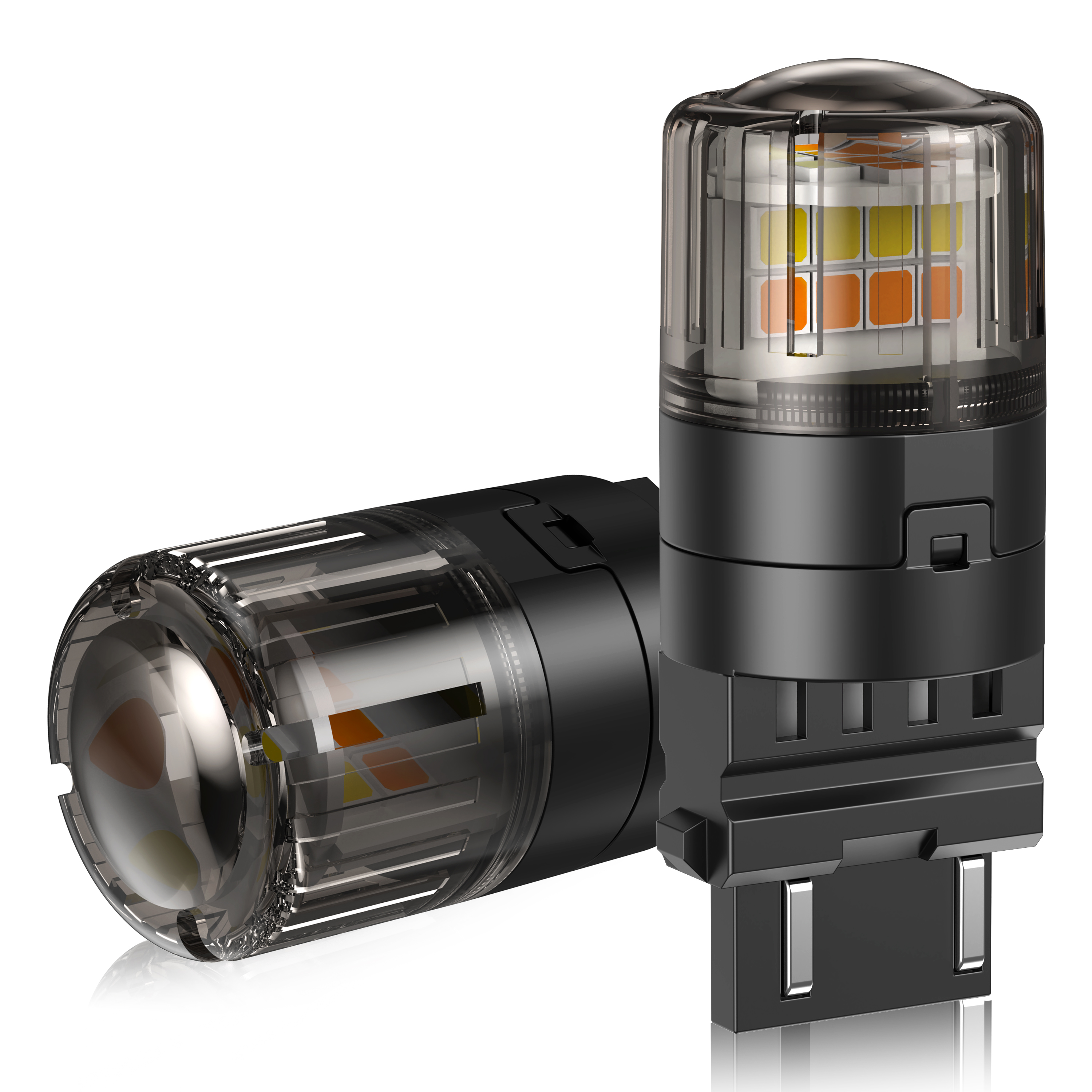 P12 3157  LED Bulb Dual Color Smoked