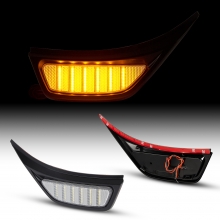 Jeep Wrangler JL  Bumper LED side marker
(Clear Lens)（smoked lens)