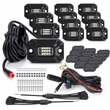 PL-S9 Super Sport  2″ LED Rock Light 12 POD Kits