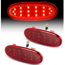 Dodge Ram 1500-3500  Front LED  Door Panel Reflector Red  lens 
Clear  lens 
