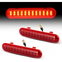 Chevy Silverado  LED Door Paner Light Reflector Red Lens
Clear Lens